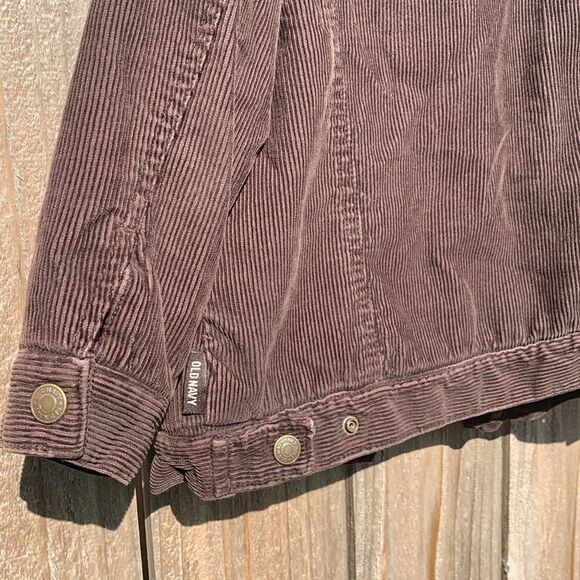 Take 50% OFF-Old Navy BoyBrown and Cream Jean Jacket with Sherpa Lining, Size-5T - Picture 7 of 7
